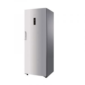 Haier Vertical Freezer ,9.3 Feet, 262 L, Silver - HVF300SS-2