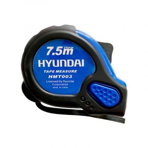 Hyundai Measuring Tape 7.5M Rubber Coated- HMT003