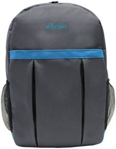 E-Train Laptop Backpack, 15.6" ,Waterproof, Gray - BG-18-0 