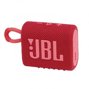 جي بي ال مكبر صوت جو 3 بلوتوث, مقاوم للماء, احمر - JBLGO3RED | الصندوق الاسود
