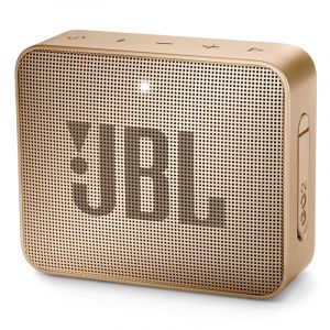 JBL GO 2 Portable Wireless Bluetooth Speaker, Champagne - JBLGO2CHAMPAGNE - Blackbox