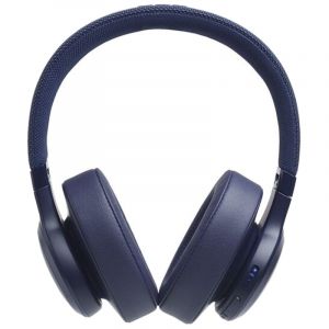 سماعة رأس جي بي ال تون لا سلكية , زر تحكم , أزرق - LIVE 500BT