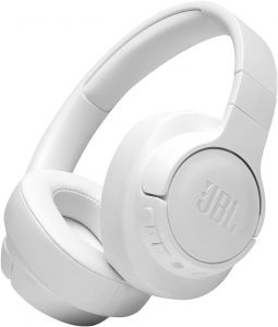 JBL Tune 710BT Wireless Over-Ear Headphones, White-JBLT710BTWHT