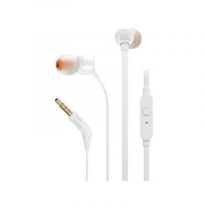 JBL T110 Wired in-ear headphones, White