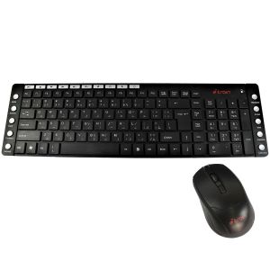 E-Train Combo - Multimedia Keyboard & Wireless Mouse - KB-33-0 