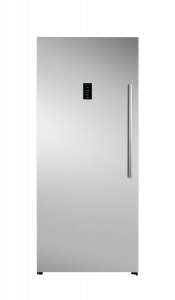 Kelon Upright Freezer Single Door, 21.9 Ft, 592 L, Inverter C, Silver - KLUF592