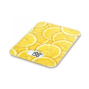 Beurer Lemon kitchen scale, 5 kg , Surface ,Lemon print - KS19 LEMON