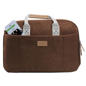 L'avvento Laptop Bag, Up to 15.6", Linen material, Brown - BG-29-3