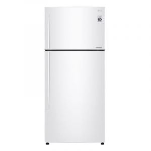 LG 16.8 S. Cu. Ft, Top Freezer Refrigerator, White, Multi Air Flow,Energy Saving Inverter Linear Compressor - LT18CBBWLN