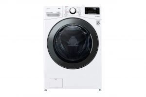 LG 17Kg Front load washing machine, Steam™, ThinQ™ (Wi-Fi) - WF1711WHT