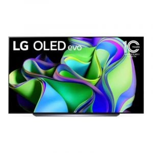 LG OLED EVO 83inch TV, Smart, Ultra Slim Design, α9 AI Processor 4K Gen6 - OLED83C36LA