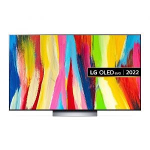 LG OLED TV 77inch Series C2, a9 Gen5 Processor, Smart, Gallery Design 4K - OLED77C26LA