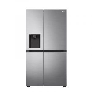 LG Side By Side Refrigerator 21.7 FT, 617L, Multi AirFlow, Steel