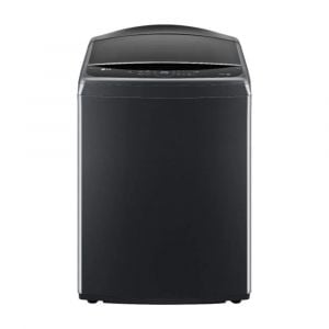 LG Washing Machine, Top Load 24kg, Steam, Black/Steel | blackbox