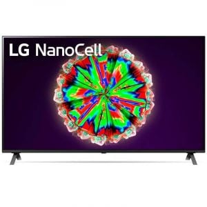 LG TV 55 inch LED ,4K Active HDR , Smart , SUHD - 55NANO80VNA