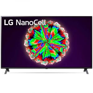 LG TV 65 inch LED ,4K Active HDR , Smart , SUHD - 65NANO80VNA
