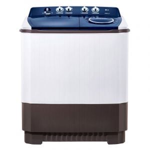 LG Twin Tub Washing Machine 12Kg, 3 Wash Program, White - WTT1210TW