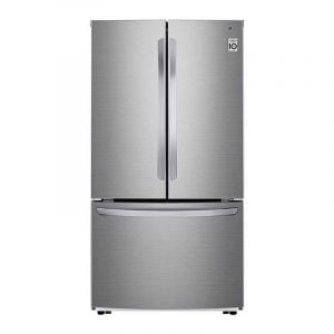 LG Refrigerator Side by Side , 640 L , 22.5 FT , Inverter Compressor , Silver - LM293BBSLN