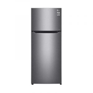 LG Refrigerator 2 doors, 9 feet, 254 L,Inverter Compressor, Indonesia , Silver - LT10CBBDIN