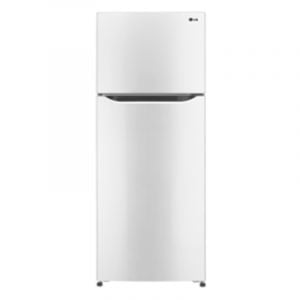 LG Refrigerator 2 doors, 9 feet, 254 L,Inverter Compressor, Indonesia , White - LT10CBBWIN
