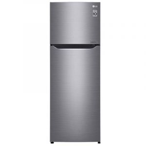 LG 11 S. Cu. Ft Top Freezer Refrigerator, Graphite, Multi Air Flow, Inverter Compresso,Silver - LT12CBBDIN