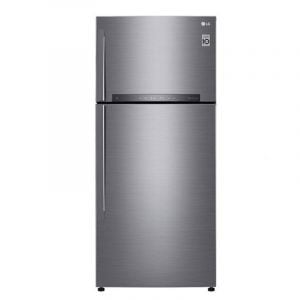 LG 17.9 S. Cu. Ft, Top Freezer Refrigerator, Silver, Smart ThinQ (wifi), Multi Air Flow,Energy Saving Inverter Linear Compressor-LT19HBHSLN