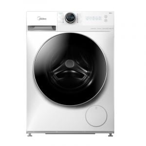 Midea Front Loading Washing Machine 10kg, 75% Dry, White - MF200W100WWSA
