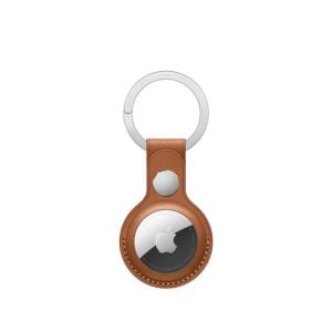 Apple AirTag Leather Key Ring, Saddle Brown - MX4M2ZE/A