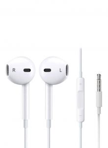 APPLE EarPods- In-Ear Earphones-Wired-In-line Microphone, White - MNHF2 