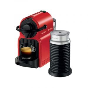 Nespresso Coffee Machine Inissia, 0.7L, 1260W, Whisk, Red - C040RE