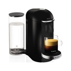 Nespresso Coffee Machine VertuoPlus, Making Creamy coffee, Black- GCB2-GB-BK-NE1