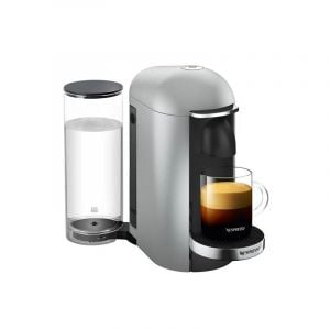 Nespresso Coffee Machine VertuoPlus, Making Creamy coffee, Silver - GCB2-GB-SI-NE1
