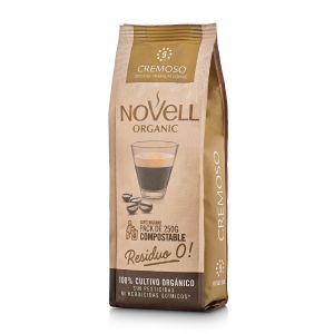 Novell Organic Cremoso Ground Coffee 250g, Spain - Novell Ground Cremoso