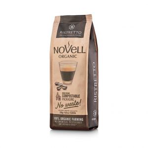 Novell Ristretto ground coffee 250 gm organic | Black Box