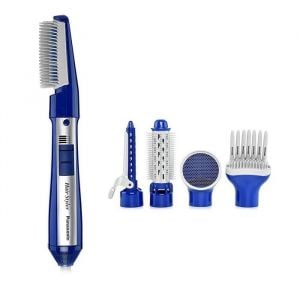Panasonic Hair Styler Multi-use 650W with Blower Brush, Roller Brush, Air Iron - EH8465-A665
