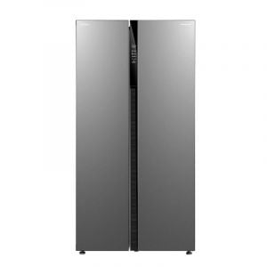 Panasonic Side by Side Refrigerator, 18Ft, Inverter, Steel - NR-BS703MSSA