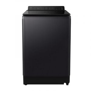 Panasonic Top Load Washing Machine 12kg, Active Foam Function, Black - NA-FD12X1BSA