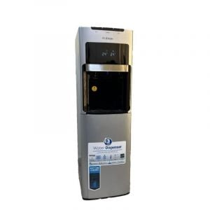 Platinum Standing Water Dispenser Bottom Loading, 3Spigots, Night Lighting, Digital Display- Silver - WD-8610 S