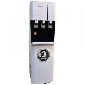 Platinum Standing Water Dispenser Top Load, 3 Spigots, Normal, Cold, Hot, Storage Place - White - WD-6310 W