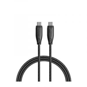 RAVPower Nylon Cable USB-C to USB-C, 100W, 1.5m, Black - RP-CB1035