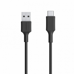 RAVPower 1m/3.3ft, USB-A to Tyep-C USB Cable Black Offline - RP-CB044
