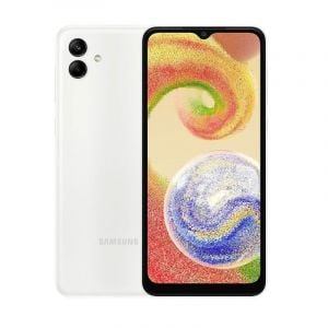 Samsung Galaxy A04 6.5inch, 32GB, 3GB RAM, 4G, White - SM-A047FZWDMEA