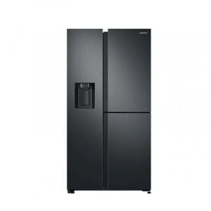 Samsung Refrigerator, 3 Door Side By Side, 602L, 21.2FT, Black - RS65R5691B4/ZA