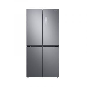 Samsung Side By Side Refrigerator 3 Doors 21Ft, 602L, Poland, Silver - RH69B8031SLZA