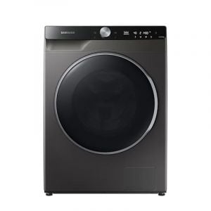 Samsung Washing Machine Front Load 12kg, Dryer100% 8kg, 18 Program, Black - WD12TP34DSXYL