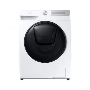 Samsung Washing Machine Front Load 9kg, 18 Program, 1400 RPM, White - WW90T754DBH/YL