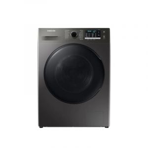 Samsung Washing Machine Front Load 9kg, Dry 100%, Inverter Motor, Black - WD90TA046BXYL