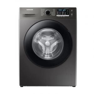 Samsung Washing Machine Front Load 9kg, Dryer 75%, Eco Bubble, 15min QuickWash, Silver - WW90TA046AX