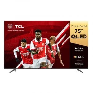TCL QLED TV 75inch, Smart, 4K, UHD, Google TV - 75C645
