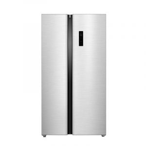 TCL Side By Side Refrigerator 21.2 Ft, 612L, Inverter, Silver - TRS-P650YB1XS